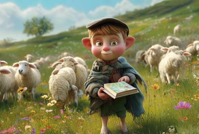 儿童故事说谎的放羊娃、幼儿故事说谎的放羊娃