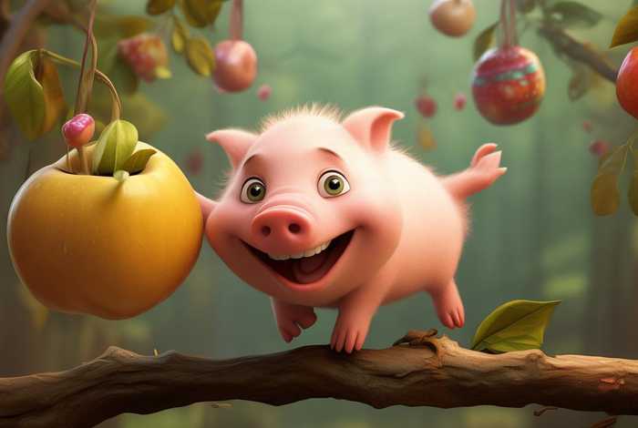 儿童故事《贪吃的魔鬼》；绘本故事《贪吃的小猪》