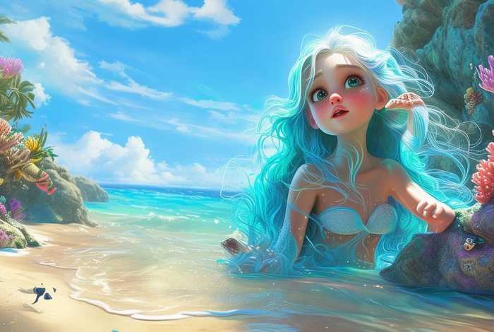 儿童故事原文下载 儿童故事美人鱼的故事原文