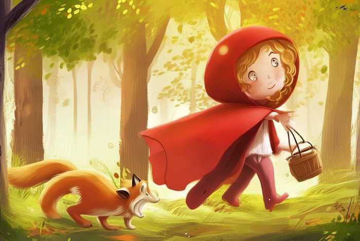 儿童故事《小红帽》；幼儿故事《小红帽》