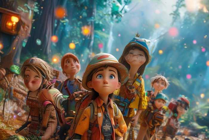 儿童探险故事视频、探险故事的视频