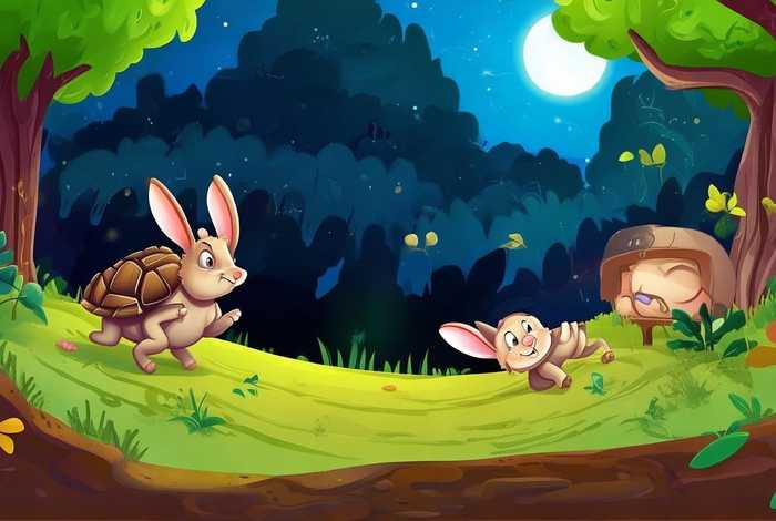 儿童睡前故事龟兔赛跑的故事，幼儿睡前故事龟兔赛跑视频