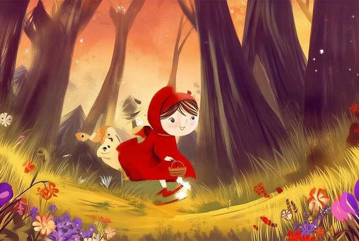 儿童有声故事小红帽 - 小红帽的有声故事