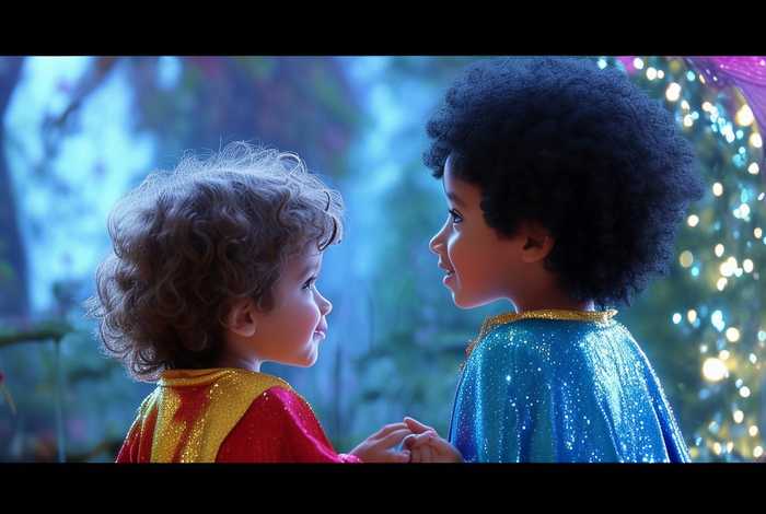 儿童故事一对好朋友，一对好朋友故事内容