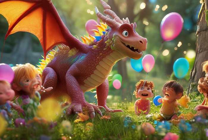 儿童故事龙 - 关于龙的幼儿故事