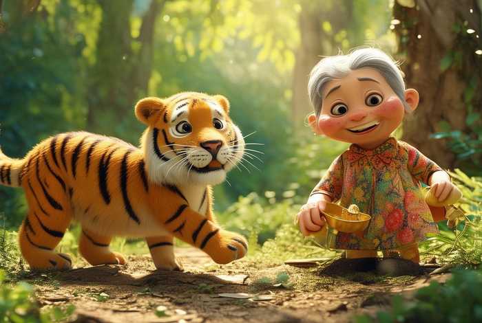 儿童故事老虎外婆(幼儿故事老虎外婆) 儿童故事老虎外婆(幼儿故事老虎外婆)