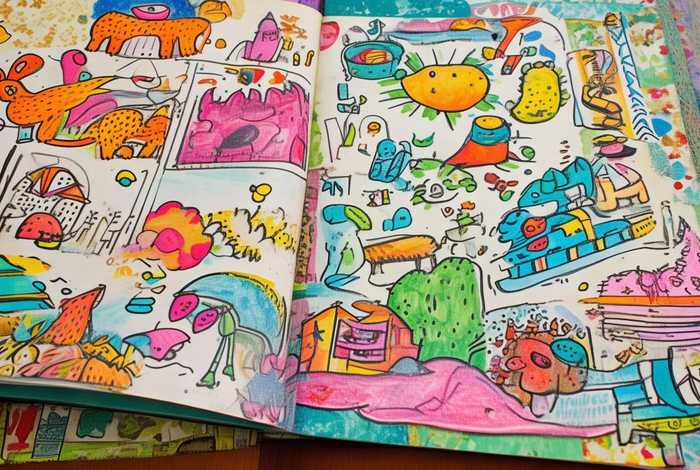 儿童画册制作，儿童画画册自己制作