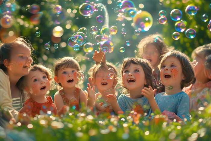 儿童故事 吹泡泡；幼儿故事吹泡泡