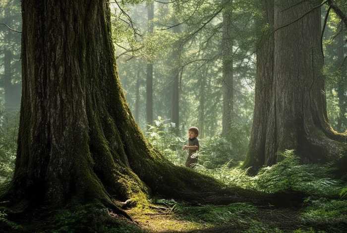 儿童故事古老森林的故事（古老的森林用英语怎么说）