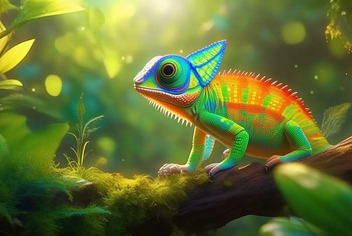 儿童故事变色龙视频 - 变色龙视频故事视频