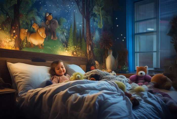 儿童的睡前故事 给小朋友讲睡前故事