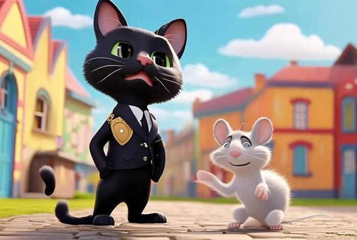 儿童有声故事黑猫警长捉老鼠（幼儿故事黑猫警长抓老鼠的视频）