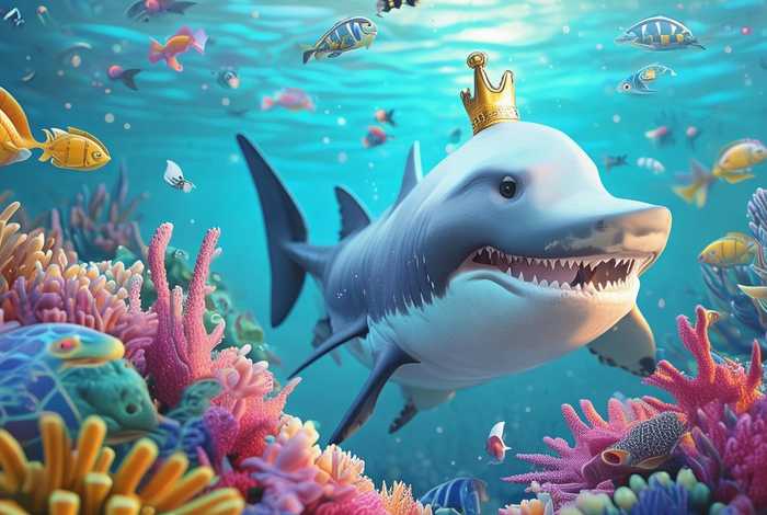 儿童故事鲨鱼王国，鲨鱼故事国语