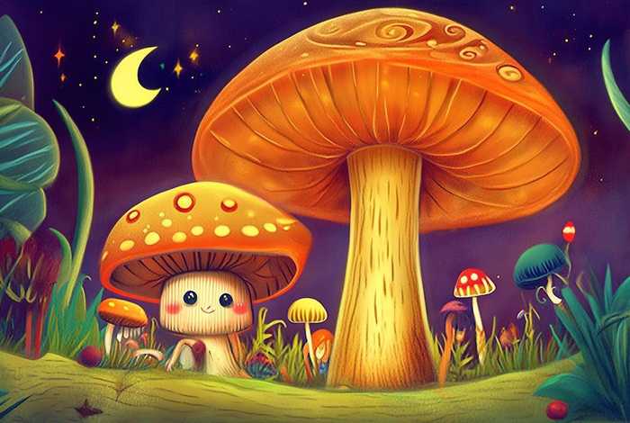 儿童睡前小蘑菇童话故事 - 睡前故事小蘑菇大蘑菇 儿童睡前小蘑菇童话故事 - 睡前故事小蘑菇大蘑菇