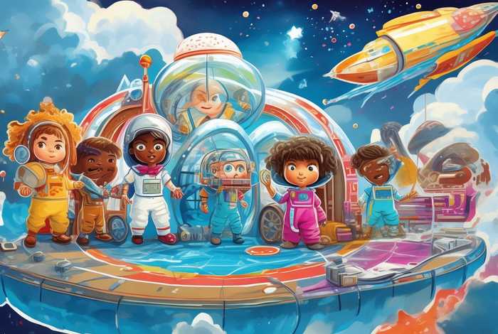 儿童航天科普动画、儿童航天科普动画图片