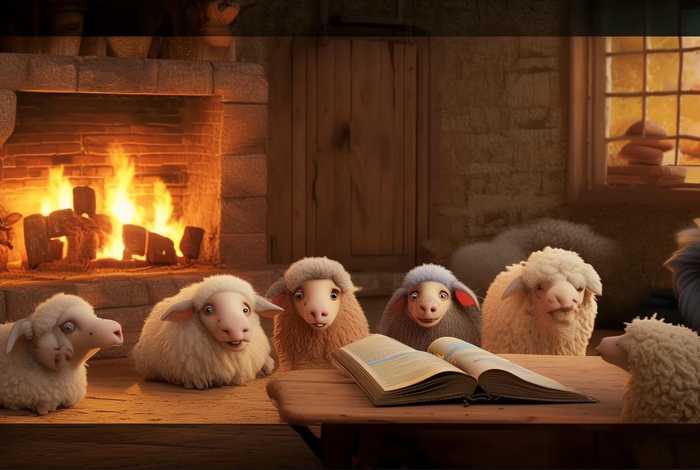 儿童故事狼和七只小羊故事（狼和七只小羊的故事视频睡前故事）