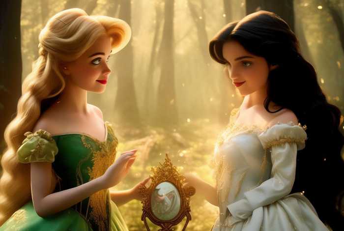 儿童故事贝儿公主和白雪公主，贝儿公主和白雪公主的故事全集