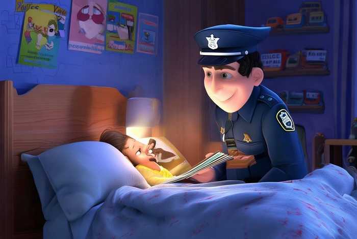 儿童警察睡前故事3-6岁、宝宝睡前警察的故事
