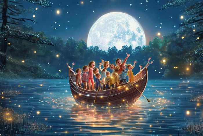 儿童故事月亮船;月亮船幼儿故事 儿童故事月亮船;月亮船幼儿故事