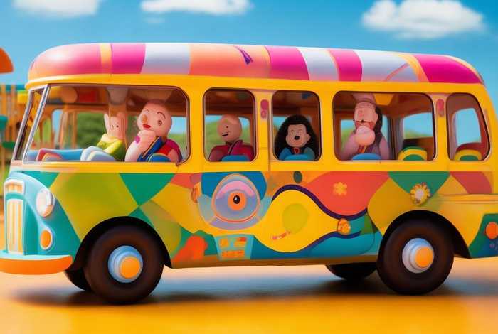 儿童故事玩具公交车、少儿公交车玩具