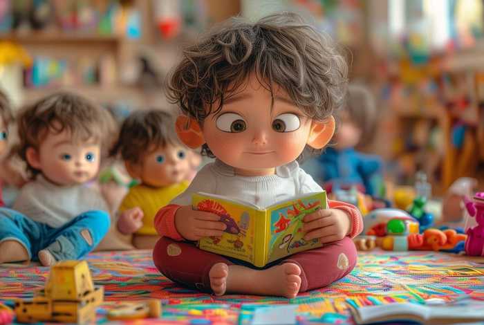 6岁小孩小故事带拼音，6岁幼儿简短小故事大全带拼音