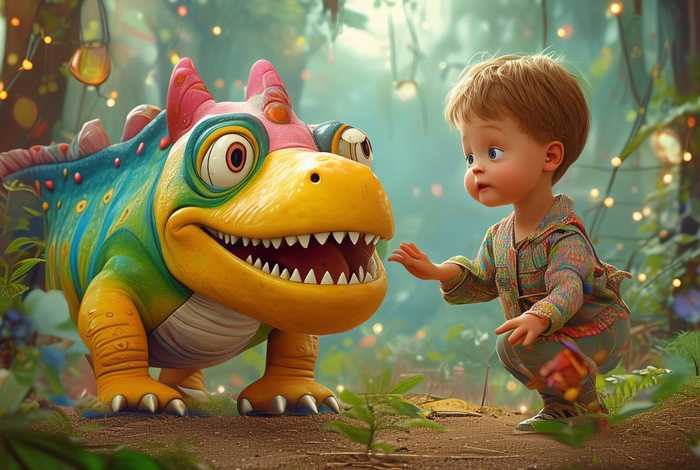 儿童故事三角龙的故事 三角龙的故事幼儿故事