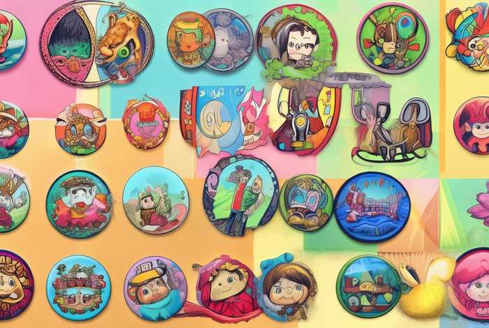 儿童故事徽章,儿童徽章手绘图案大全 儿童故事徽章,儿童徽章手绘图案大全
