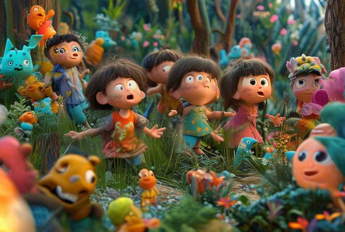 儿童创编故事图片（幼儿创编故事图片）