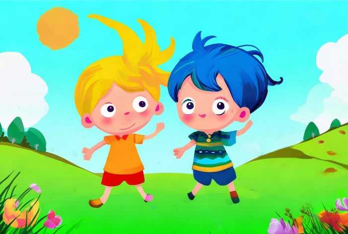 儿童故事小黄和小蓝 - 幼儿故事小蓝和小黄 儿童故事小黄和小蓝 - 幼儿故事小蓝和小黄