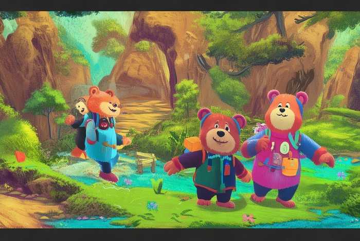儿童故事熊出没之探险日记、儿童动画片熊出没之探险日记