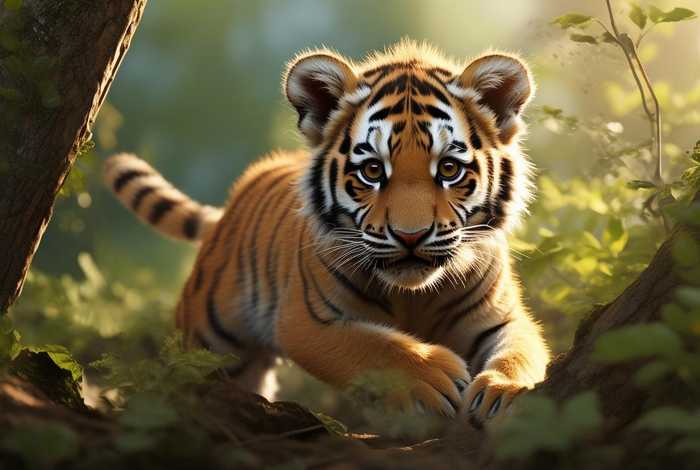 儿童老虎下山故事（老虎下山的故事 老虎的故事）