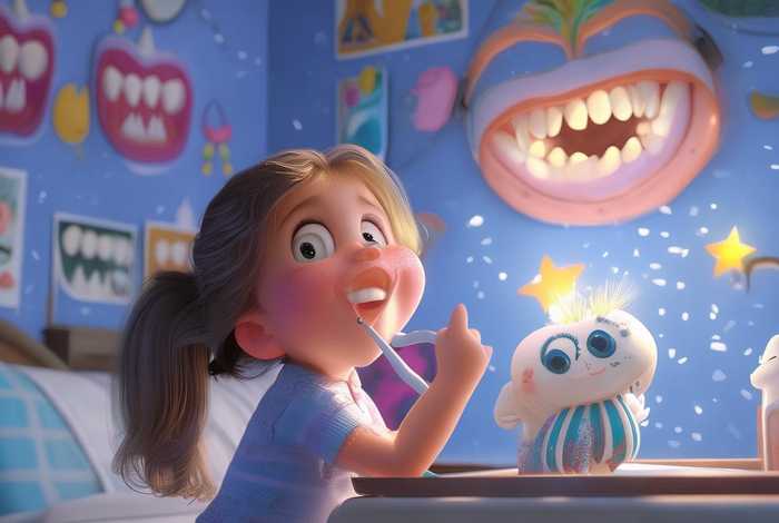 儿童故事刷牙的故事文字（幼儿简短小故事刷牙的故事）