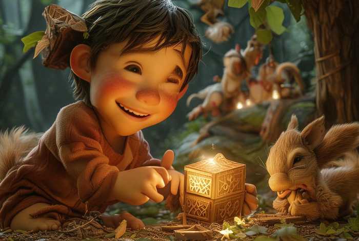 儿童故事小明的神奇之旅 小明的小制作的神奇故事 儿童故事小明的神奇之旅 小明的小制作的神奇故事