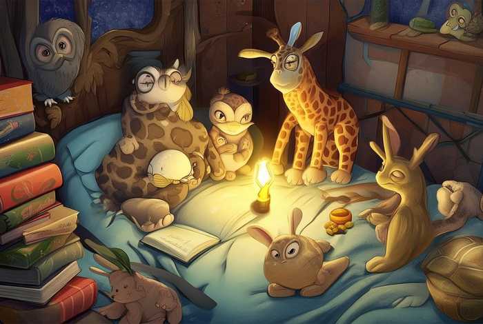 儿童睡前故事动物版 睡前故事动物故事大全文字版
