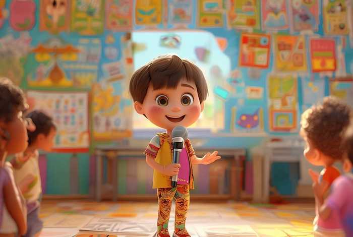 儿童英语故事演讲视频完整 - 少儿英语故事演讲视频