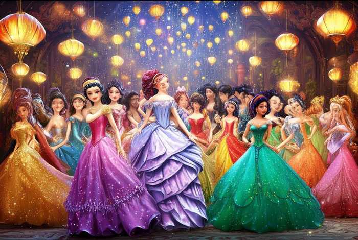 100个美丽的公主的故事 - 100个美丽的公主的故事视频