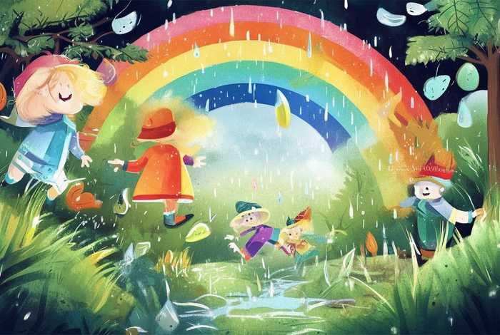 儿童故事关于下雨（关于下雨的幼儿故事100字）