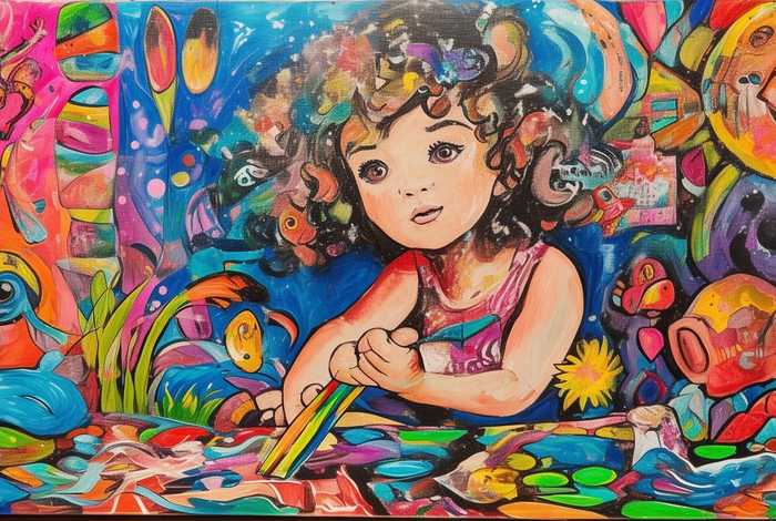 儿童绘画 创意，儿童绘画 创意图片