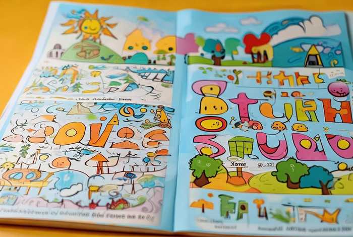 儿童故事小报、故事小报又简单