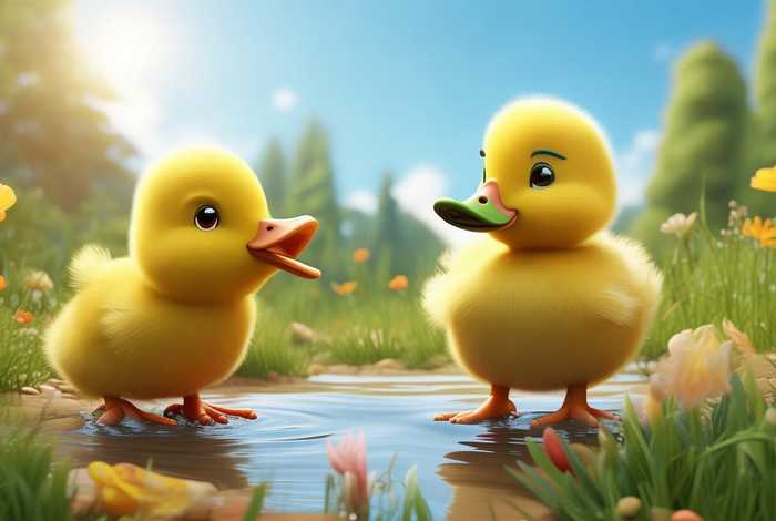 儿童故事小鸡和小鸭图画 - 幼儿故事小鸡和小鸭的图片大全 儿童故事小鸡和小鸭图画 - 幼儿故事小鸡和小鸭的图片大全
