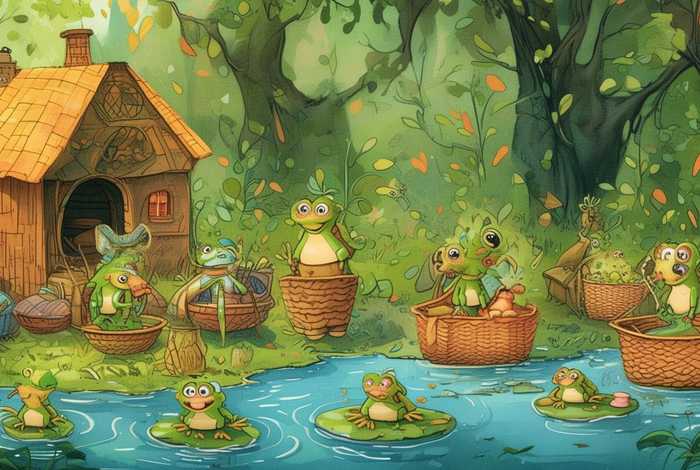 儿童睡前故事青蛙搬家 - 青蛙搬家儿童故事3-6岁睡前听故事