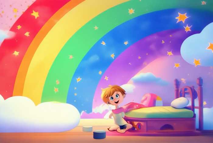 儿童睡前小故事彩虹 彩虹宝宝的睡前故事
