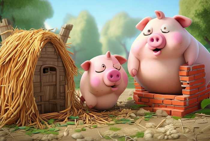 儿童故事三只小猪视频（小儿故事视频三只小猪）