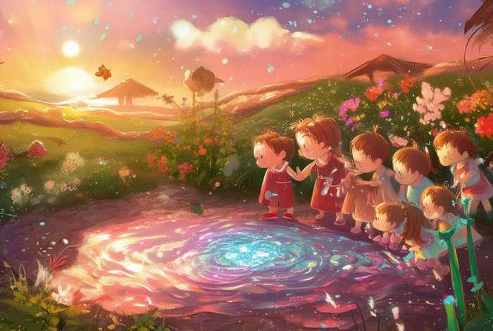 儿童故事会飞的露水、会飞的幼儿园故事