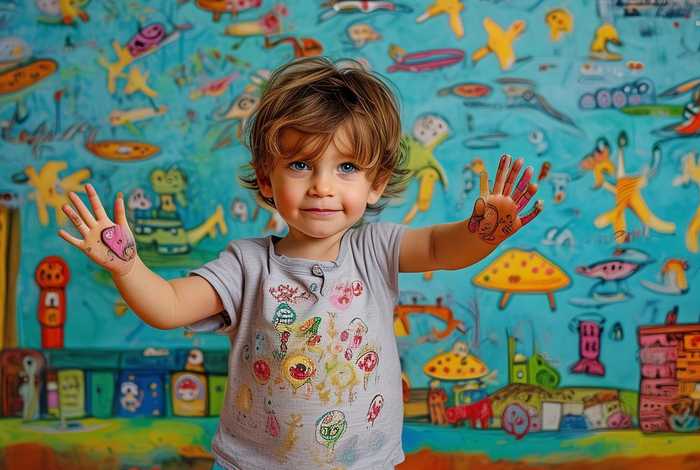 912岁儿童讲手绘故事、手绘画讲故事