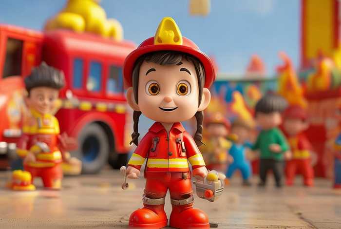 儿童故事弹弹消防员 - 幼儿消防员的故事 儿童故事弹弹消防员 - 幼儿消防员的故事