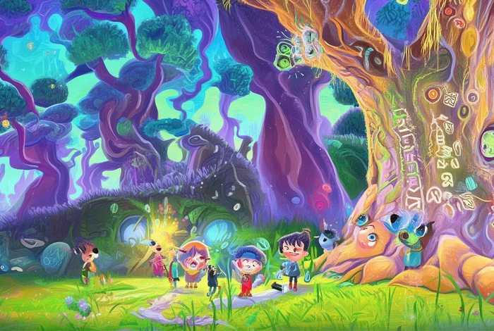 儿童故事背景图片及音乐 幼儿故事背景