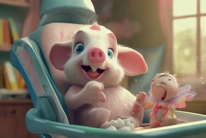 儿童小故事简短，儿童小故事简短版小猪拔牙