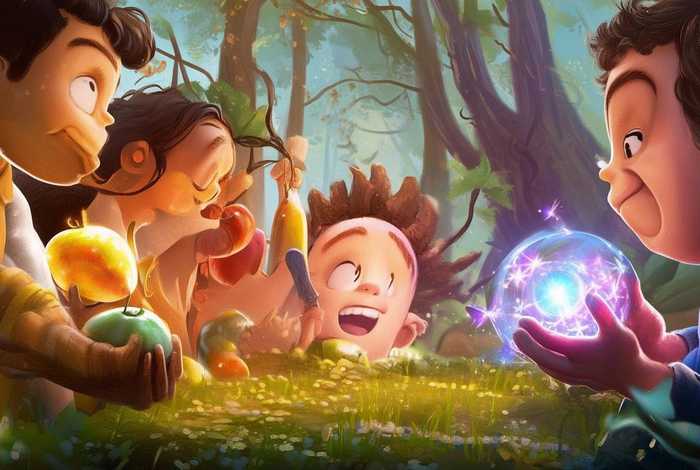 儿童故事水果魔法；会魔法的水果故事