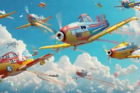儿童动画片飞机大战（儿童动画片飞机大战全集播放）